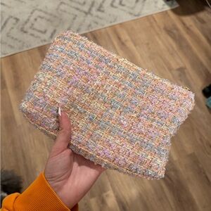 Nordstrom rack woven makeup bag